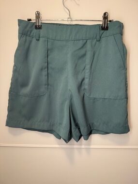 a new day Teal Bermuda Pull-On Shorts
